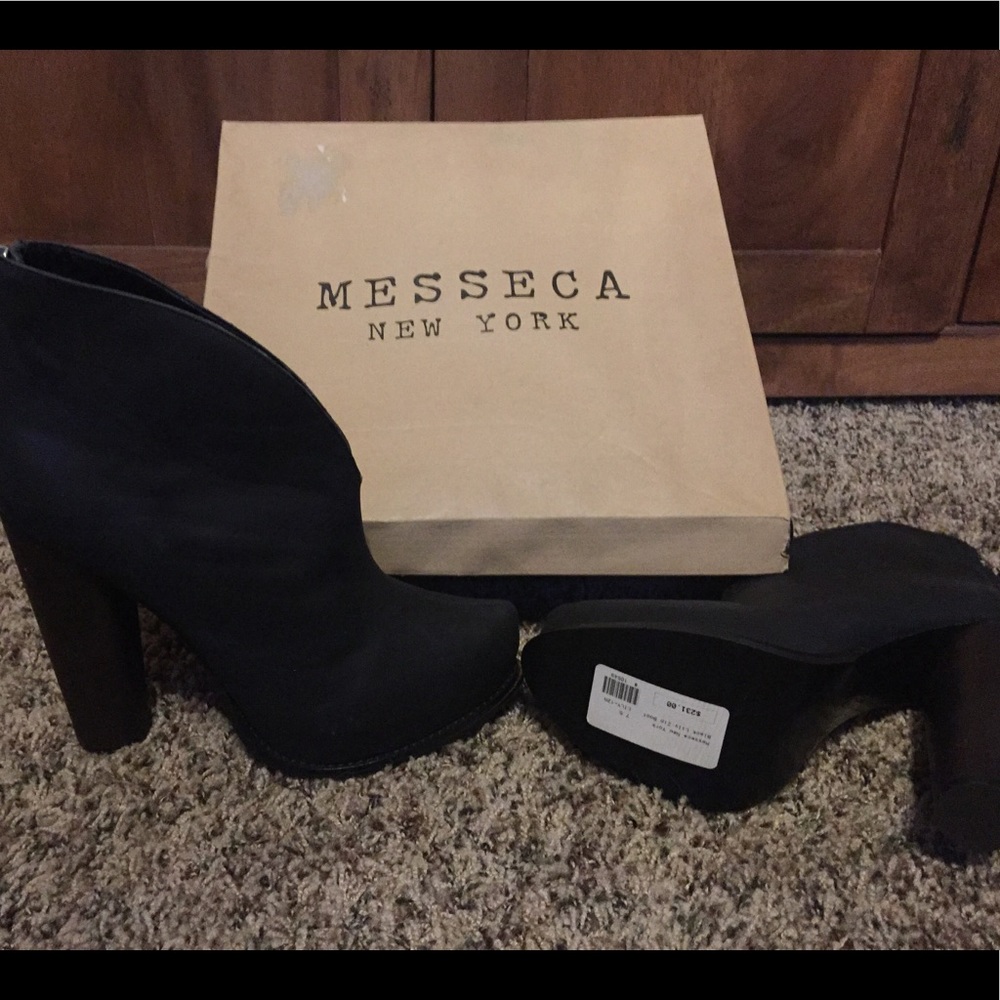 Booties, heels, platform